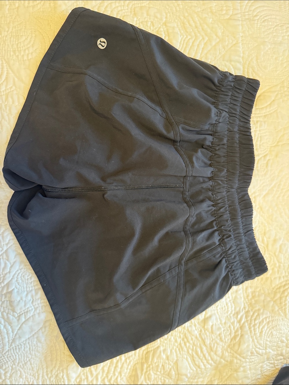 lululemon Women’s track that high rise short- black
